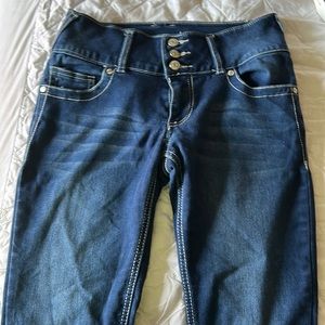 slim jeans dark wash